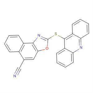 72307-62-1  Naphth[1,2-d]oxazole-5-carbonitrile, 2-(9-acridinylthio)-
