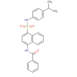 723304-69-6  Benzamide,N-[4-[[[4-(1-methylethyl)phenyl]amino]sulfonyl]-1-naphthalenyl]-