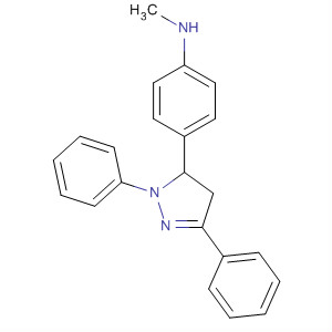 72343-98-7  Benzenamine, 4-(4,5-dihydro-1,3-diphenyl-1H-pyrazol-5-yl)-N-methyl-