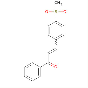 72344-14-0  2-Propen-1-one, 3-[4-(methylsulfonyl)phenyl]-1-phenyl-