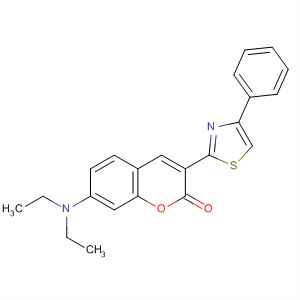 72404-28-5  2H-1-Benzopyran-2-one, 7-(diethylamino)-3-(4-phenyl-2-thiazolyl)-