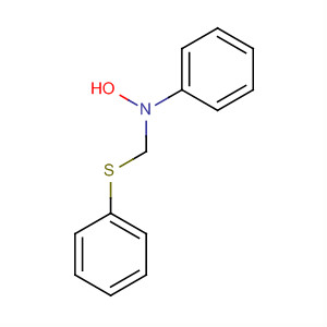 72418-14-5  Benzenamine, N-hydroxy-N-[(phenylthio)methyl]-