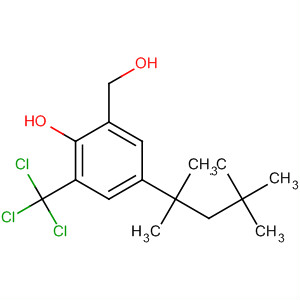 72422-60-7  Benzenemethanol,2-hydroxy-5-(1,1,3,3-tetramethylbutyl)-a-(trichloromethyl)-