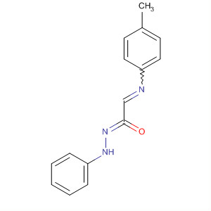 72430-81-0  Acetaldehyde, [(4-methylphenyl)imino]-, phenylhydrazone