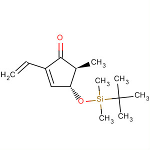 724460-29-1  2-Cyclopenten-1-one,4-[[(1,1-dimethylethyl)dimethylsilyl]oxy]-2-ethenyl-5-methyl-, (4R,5S)-