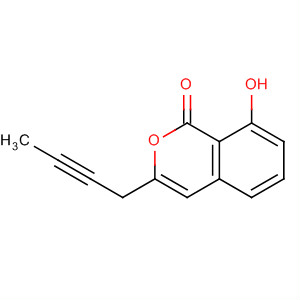 72448-89-6  1H-2-Benzopyran-1-one, 3-(2-butynyl)-8-hydroxy-