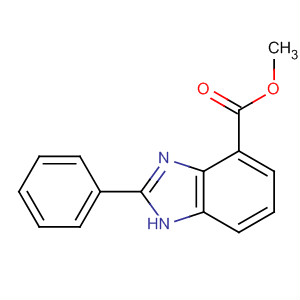 72470-43-0  1H-Benzimidazole-4-carboxylic acid, 2-phenyl-, methyl ester