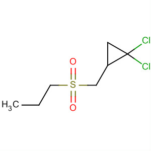 725216-78-4  Cyclopropane, 1,1-dichloro-2-[(propylsulfonyl)methyl]-