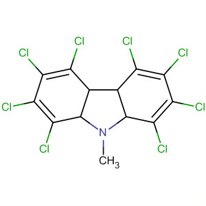 72524-58-4  9H-Carbazole,1,2,3,4,5,6,7,8-octachloro-4a,4b,8a,9a-tetrahydro-9-methyl-