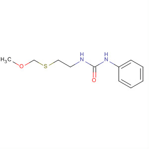 72538-88-6  Urea, N-[2-[(methoxymethyl)thio]ethyl]-N'-phenyl-