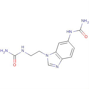 72550-42-6  Urea, [2-[6-[(aminocarbonyl)amino]-1H-benzimidazol-1-yl]ethyl]-