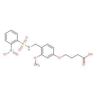 725734-82-7  Butanoic acid,4-[3-methoxy-4-[[[(2-nitrophenyl)sulfonyl]amino]methyl]phenoxy]-