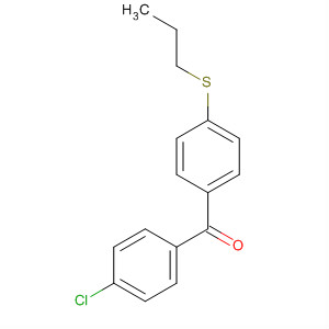 72588-15-9  Methanone, (4-chlorophenyl)[4-(propylthio)phenyl]-
