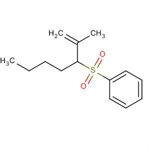 72592-56-4  Benzene, [[1-(1-methylethenyl)pentyl]sulfonyl]-