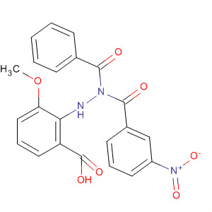 72606-77-0  Benzoic acid, 3-methoxy-, 2-benzoyl-1-(3-nitrophenyl)hydrazide