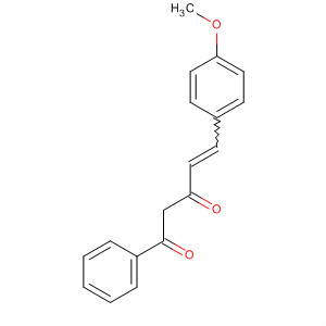 72610-53-8  4-Pentene-1,3-dione, 5-(4-methoxyphenyl)-1-phenyl-, (E)-