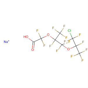 726146-59-4  Acetic acid,[2-[2-chlorotrifluoro(trifluoromethyl)ethoxy]trifluoro(trifluoromethyl)ethoxy]difluoro-, sodium salt