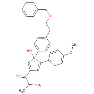 726194-48-5  1-Propanone,1-[2-(4-methoxyphenyl)-1-[4-[2-(phenylmethoxy)ethyl]phenyl]-1H-imidazol-4-yl]-2-methyl-