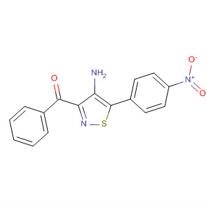 72632-85-0  Methanone, [4-amino-5-(4-nitrophenyl)-3-isothiazolyl]phenyl-