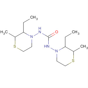 72640-23-4  Urea, N,N'-bis(3-ethyl-2-methyl-4-thiomorpholinyl)-