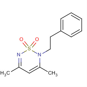 727-01-5  2H-1,2,6-Thiadiazine, 3,5-dimethyl-2-(2-phenylethyl)-, 1,1-dioxide