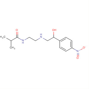 72702-46-6  Propanamide,N-[2-[[2-hydroxy-2-(4-nitrophenyl)ethyl]amino]ethyl]-2-methyl-