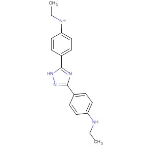 72727-78-7  Benzenamine, 4,4'-(1H-1,2,4-triazole-3,5-diyl)bis[N-ethyl-