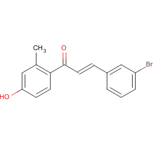 727401-55-0  2-Propen-1-one, 3-(3-bromophenyl)-1-(4-hydroxy-2-methylphenyl)-,(2E)-