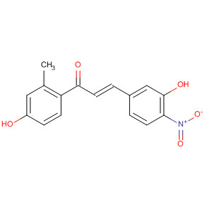 727401-57-2  2-Propen-1-one,1-(4-hydroxy-2-methylphenyl)-3-(3-hydroxy-4-nitrophenyl)-, (2E)-