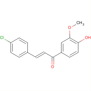 727401-64-1  2-Propen-1-one, 3-(4-chlorophenyl)-1-(4-hydroxy-3-methoxyphenyl)-,(2E)-