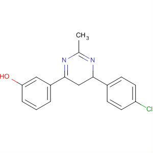 727401-79-8  Phenol, 3-[6-(4-chlorophenyl)-5,6-dihydro-2-methyl-4-pyrimidinyl]-