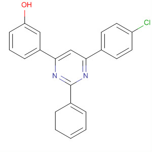 727401-80-1  Phenol, 3-[6-(4-chlorophenyl)-5,6-dihydro-2-phenyl-4-pyrimidinyl]-