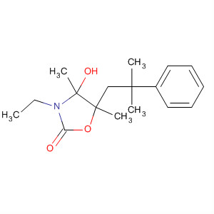 727663-49-2  2-Oxazolidinone,3-ethyl-4-hydroxy-4,5-dimethyl-5-(2-methyl-2-phenylpropyl)-