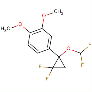 727999-22-6  Benzene, 4-[1-(difluoromethoxy)-2,2-difluorocyclopropyl]-1,2-dimethoxy-