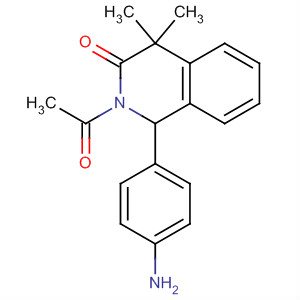72800-03-4  3(2H)-Isoquinolinone,2-acetyl-1-(4-aminophenyl)-1,4-dihydro-4,4-dimethyl-