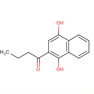 72827-02-2  1-Butanone, 1-(1,4-dihydroxy-2-naphthalenyl)-