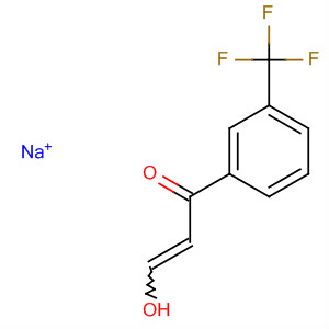 72851-21-9  2-Propen-1-one, 3-hydroxy-1-[3-(trifluoromethyl)phenyl]-, sodium salt
