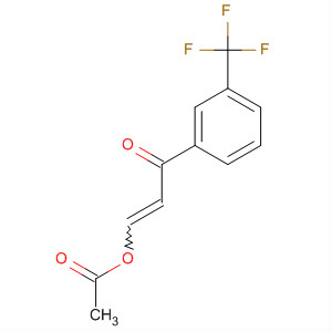 72851-22-0  2-Propen-1-one, 3-(acetyloxy)-1-[3-(trifluoromethyl)phenyl]-
