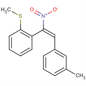 728895-67-8  Benzene, 1-[(1E)-2-(3-methylphenyl)-1-nitroethenyl]-2-(methylthio)-