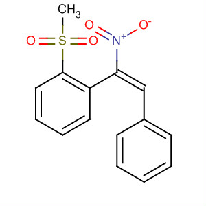 728895-83-8  Benzene, 1-(methylsulfonyl)-2-[(1E)-1-nitro-2-phenylethenyl]-