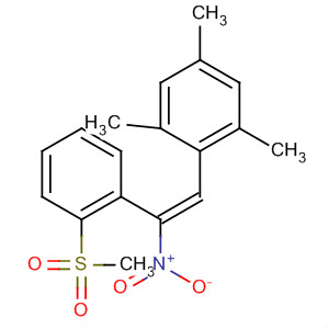 728895-95-2  Benzene,1,3,5-trimethyl-2-[(1E)-2-[2-(methylsulfonyl)phenyl]-2-nitroethenyl]-