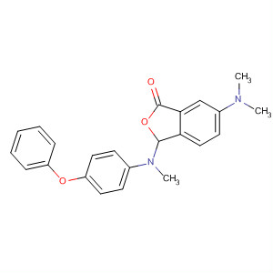 72919-93-8  1(3H)-Isobenzofuranone,6-(dimethylamino)-3-[methyl(4-phenoxyphenyl)amino]-