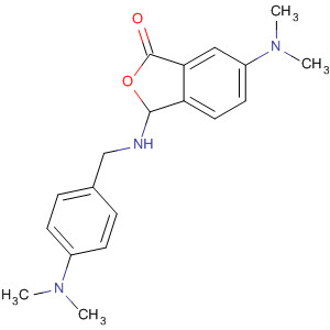 72919-94-9  1(3H)-Isobenzofuranone,6-(dimethylamino)-3-[[4-(dimethylamino)phenyl]methylamino]-