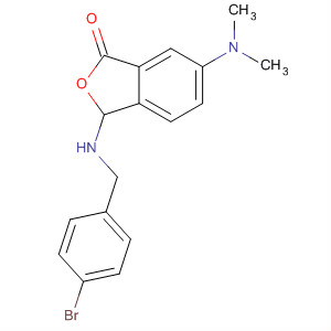 72919-98-3  1(3H)-Isobenzofuranone,3-[(4-bromophenyl)methylamino]-6-(dimethylamino)-