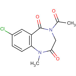 72952-48-8  1H-1,4-Benzodiazepine-2,5-dione,4-acetyl-7-chloro-3,4-dihydro-1-methyl-