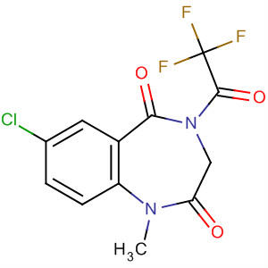 72952-55-7  1H-1,4-Benzodiazepine-2,5-dione,7-chloro-3,4-dihydro-1-methyl-4-(trifluoroacetyl)-