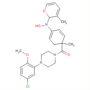 729606-83-1  Piperazine,1-(5-chloro-2-methoxyphenyl)-4-[[3-methyl-1-(4-methylphenyl)-1H-pyrazol-5-yl]carbonyl]-