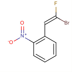 729613-13-2  Benzene, 1-[(1Z)-2-bromo-2-fluoroethenyl]-2-nitro-