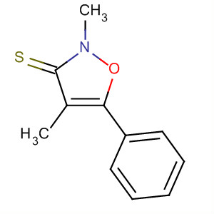 73028-26-9  3(2H)-Isoxazolethione, 2,4-dimethyl-5-phenyl-