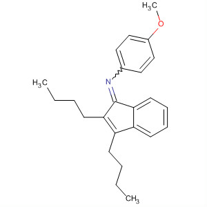731842-70-9  Benzenamine, N-(2,3-dibutyl-1H-inden-1-ylidene)-4-methoxy-